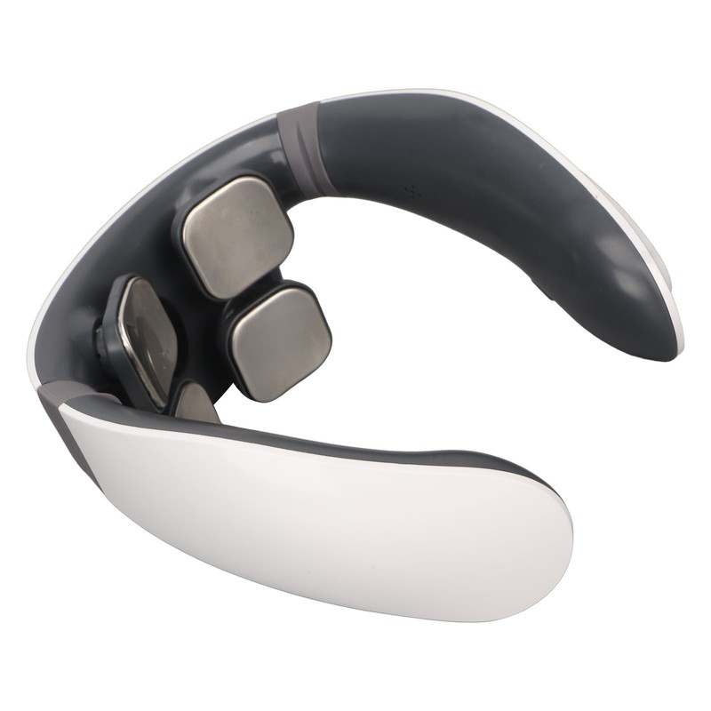 Electric Heated Pulse Neck Massager 4 Heads Intelligent Remote Control