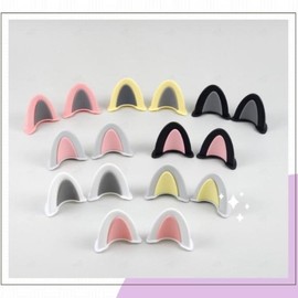 Helmet decorations, rabbit ears, triangle ears, scooter deco, cat ears, rabbit ears, motorcycle / 헬멧 장식 토끼귀 세모귀 스쿠터 데코 고양이귀 토끼귀 오토바이