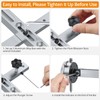 Neoteck 0-20mm Dial Indicator Table Saw Gauge with 0.75inch Width
