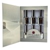 Caja Con 6 Esmaltes Rubber Base Clear 10ml Cu. Studio