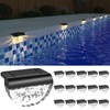 Melunar 16 Pack Solar Deck Lights Outdoor, Solar Step Lights