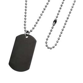 Queenberry to Our Daughter from Mom and Dad Dog Tag W/Dot Ball Chain Necklace 24'