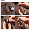 Kinotaka Honda Odyssey 2 Button Leather Key Case Step Wagon