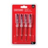 CRAFTSMAN Screwdriver Set, Pick & Hook, Acetate Handle, 4 Piece