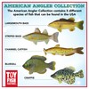 Toy Fish Factory American Angler Collection Toy Fish Set With