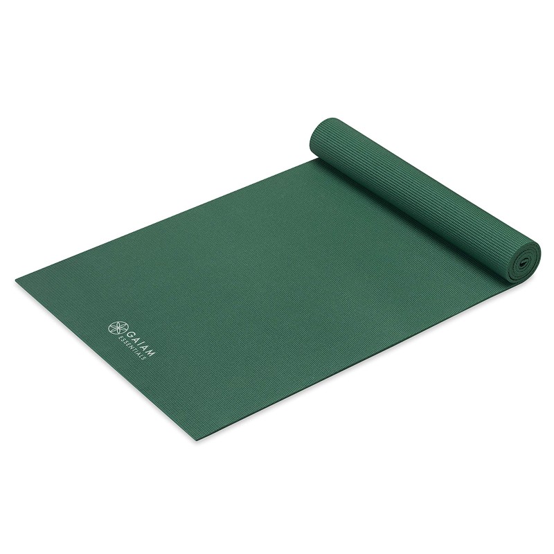 Gaiam Essentials 1/4" Thin (6mm) Yoga & Pilates, Fitness &