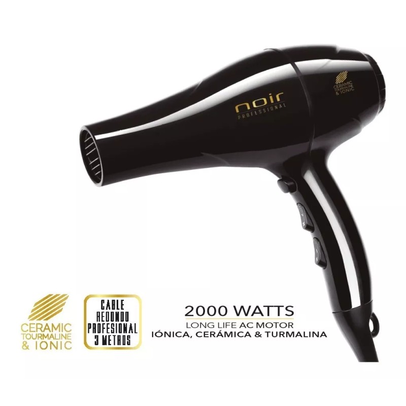 Noir Pro Kit Noir Profesional De Secadora Y Plancha Knp-2400gr