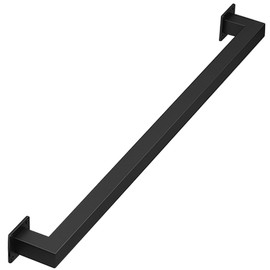 Staircase Handrail for Indoor Stairs, 3ft Modern Hand Railings Grab Bar Kit with Matte Black Finished, Non-Slip Wall Mount Decking Railings for Bars Lofts Kindergarten Guardrail Corridor(3ft)