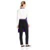 Uncommon Threads Unisex ADJ Butcher Apron 2 Section Pocket, Purple,