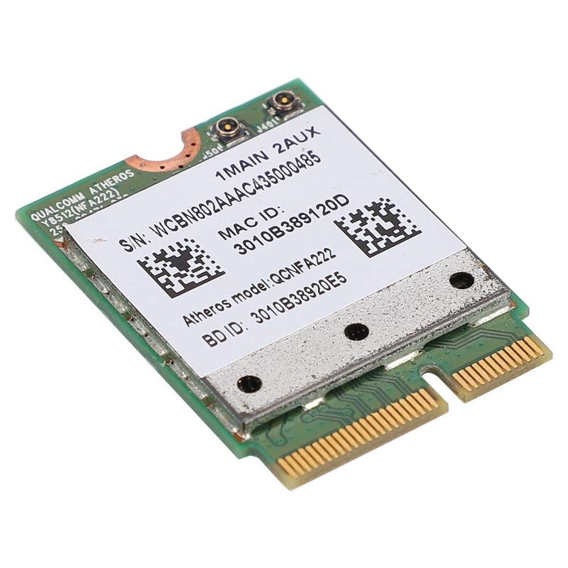 ASHATA Qualcomm Atheros WiFi Card Dual Band 802.11abgn with Bluetooth