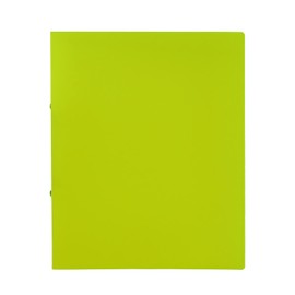 Idena 10435 Ring Binder in DIN A4 Format, with 2-Ring Mechanism, 20 mm Spine Width, Light Green, Pack of 1