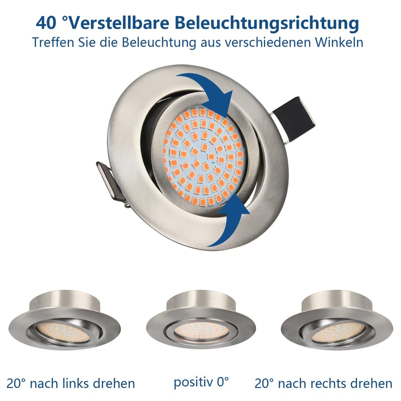 Ultra-Flat LED Recessed Spotlight