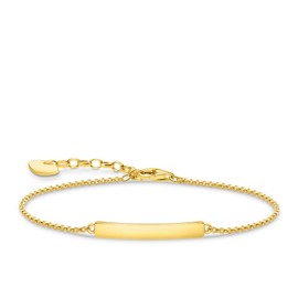THOMAS SABO 32017934 Women's Bracelet 925 Silver, Gold Plated Sterling Silver, Not applicable
