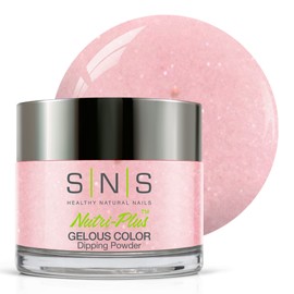 SNS Healthy Natural Nails SNS Nail Dip Powder, Gelous Color Dipping Powder - Love Letter Pink (Pink/Pastel, Cream) - Long-Lasting Dip Nail Color Dip Nail Color Lasts 14 Days - Low Odor & No UV Lamp Needed - 1 Oz
