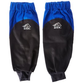 Revco BX9-19S-RB BSX Reinforced Fire Resistant Sleeves, Royal Blue/Black (One Pair)