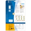HERMA 4498 Coloured Labels A4 199,6x143,5 mm blue removable paper