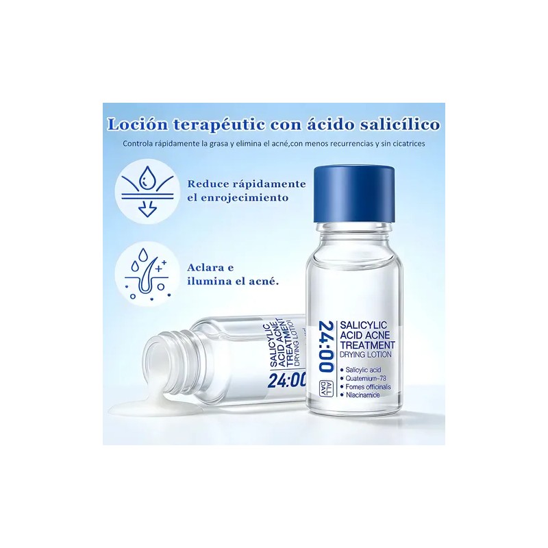 Acne Buster Loción Secante Con Ácido Salicílico 10ml Todo Tipo