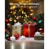 Homemory 12pcs Remote Candles, Timer Candles, 400+Hours Flickering Flameless Battery