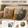 3 Set Drunkards Path Quilting Templates,Acrylic Rulers with 1/4" Seam