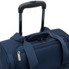 TPRC 15" Smart Under Seat Carry-On Luggage with USB Charging