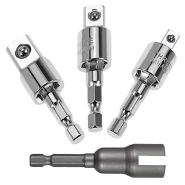 Impact Driver, Attachment, Socket Bit Set, Socket Adapter Set, 360 Degree Hex Bit, Impact Driver, Socket Adapter, Impact Socket, Hex Bit Set, Electric Drill Socket, Hex Drill Bit, Insertion Angle,