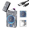 SKRFIRE Plasma Lighter Rechargeable Windproof Lighter USB Electric Lighter Flameless