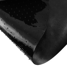 DESKU - Octagon Gaming Chair Mat, Computer and Office Chair Mat for Carpet, Black, 46 Inches x 49.5 Inches, Made in The USA