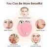 Tonificador facial microcorrientes + gel conductor 3×20 ml blanco, reafirma