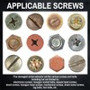 DTRUCTIEW 33-Piece Titanium Screw Extractor Set – HSS 4341 Damaged