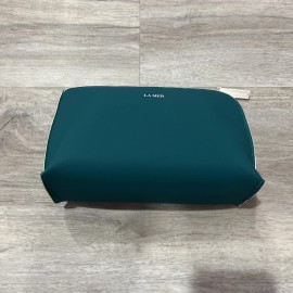 La Mer Women's Green Makeup Travel Makeup Bag Pouch - NEW