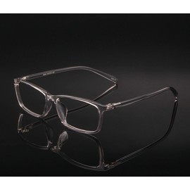 Computer Glasses Blue Light Blocking Reader Gaming Screen Digital Eyeglasses Anti Glare Eye Strain Transparent Lens UV Light Weight for Women Men Essential Gaming Gear Magnification 0