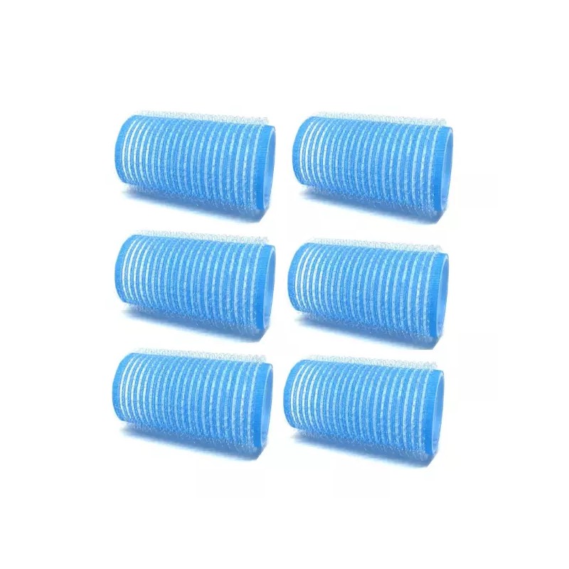 셀프 그립 헤어 롤러 다양한 색상 6PC Self Grip Hair