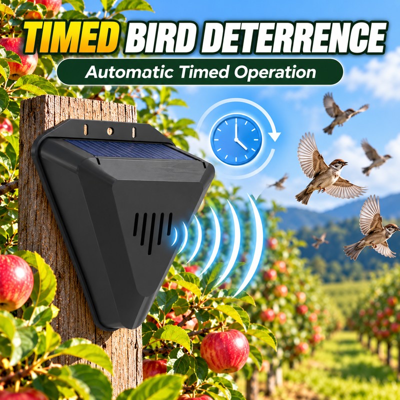Solar Bird Repeller for Outdoor Protection – Solar Powered Animal