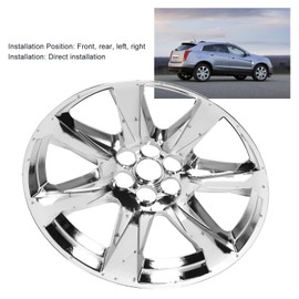 KIMISS Wheel Covers, 20in Chrome Clad Wheel Cover 22770789 High Gloss Sun Insulation Wheel Rim Skin Fit for 2010 to 2013