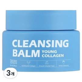 Ten Zero Young Collagen Cleansing Balm, 3 pieces, 80g / 텐제로 어린 콜라겐 클렌징 밤, 3개, 80g