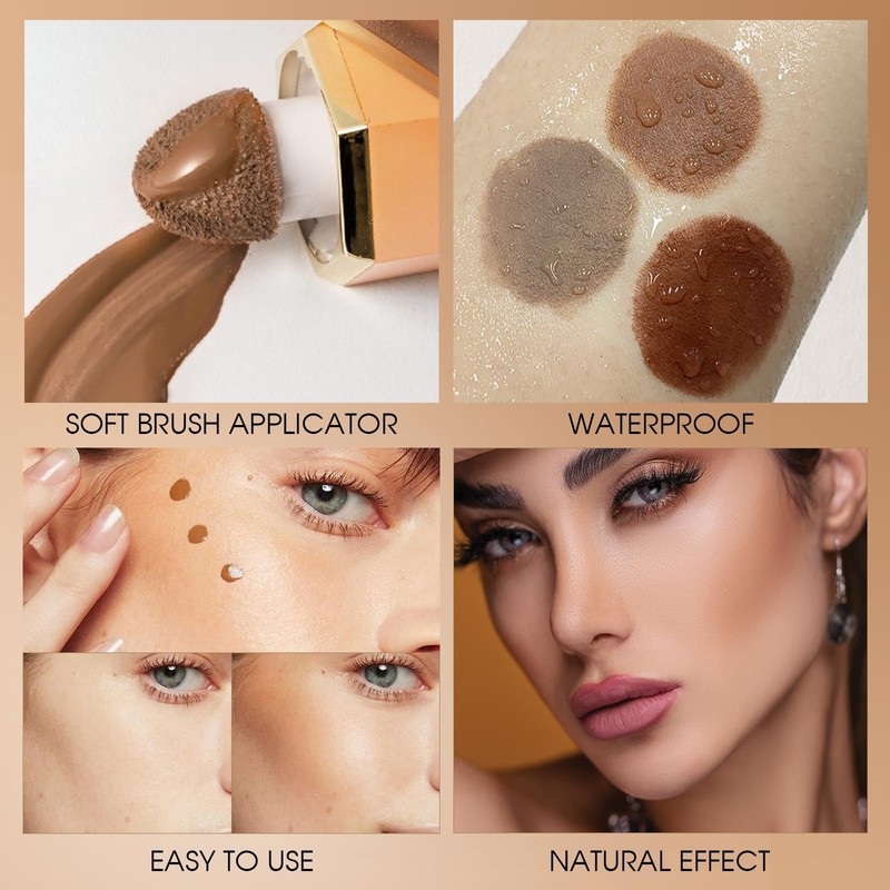 BEFIVECOK Liquid Contour Stick Makeup - Cream Face Contour Wand