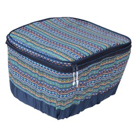 Kawasumi K-NB6 2-Tier Rear Basket Cover, Native Blue