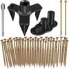 Squeaky Floor Repair Kit with 5 Tools and 50 Screws，55PCS