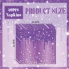 20 napkins (purple)