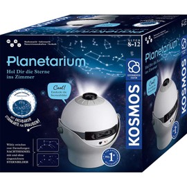 Kosmos 671549 Planetarium Projector with 2 Interchangeable Star Maps, Exciting Information on Stars, Galaxies, Planets, Astronomy for Children from 8 Years