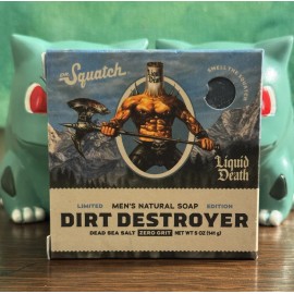 Dr Squatch Soap Dirt Destroyer Limited Edition 🪓