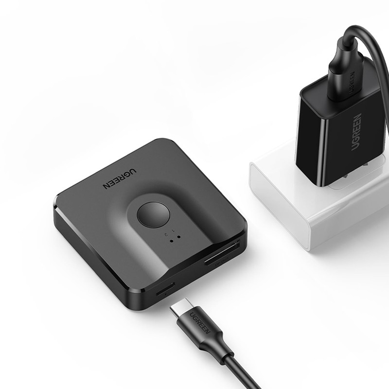 UGREEN 60622 Displayport DP 1.2 Bidrectional Switch