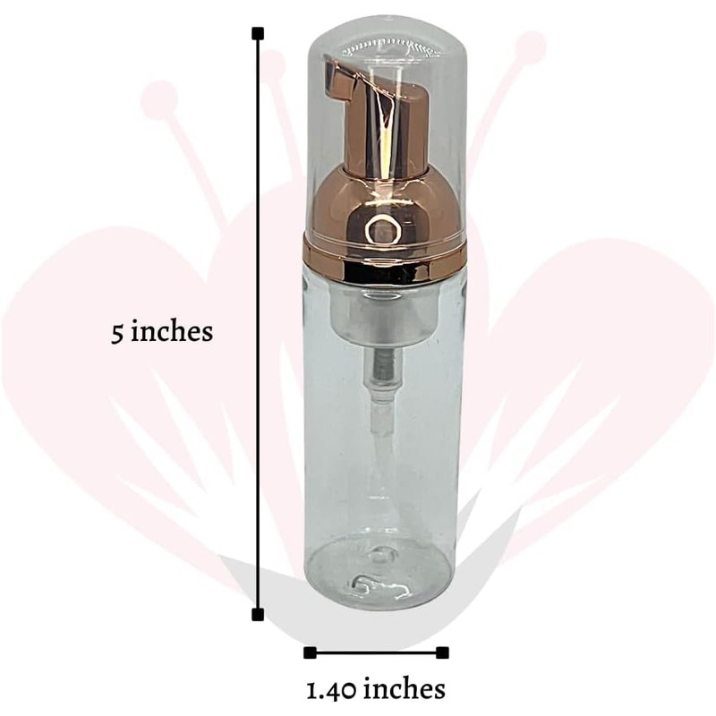 The Lash Co. (10 piezas) Dispensador de plástico para botellas