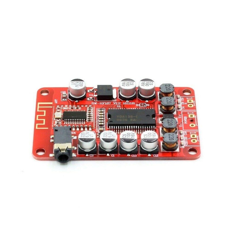 2pcs YDA138 Bluetooth Amplifier Board Module 2.0 Stereo Class D