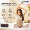 Sonic Blast Digital Alarm Clock – Alarm Clock for Heavy