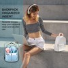 Sweetude 2 Pcs Mini Backpack Organizer Insert Small Shoulder Bag