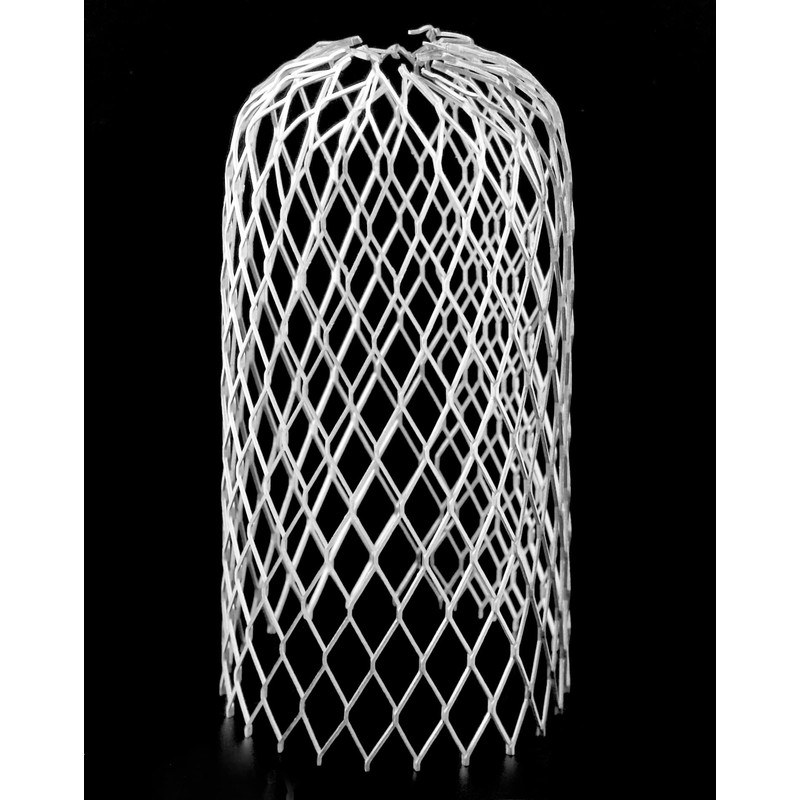 QWORK® 4 Pack Aluminum Gutter Guards, Expandable Aluminum Screen Filter,