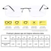 Vepiant-Gafas de lectura multifocales progresivas sin montura Gafas de sol