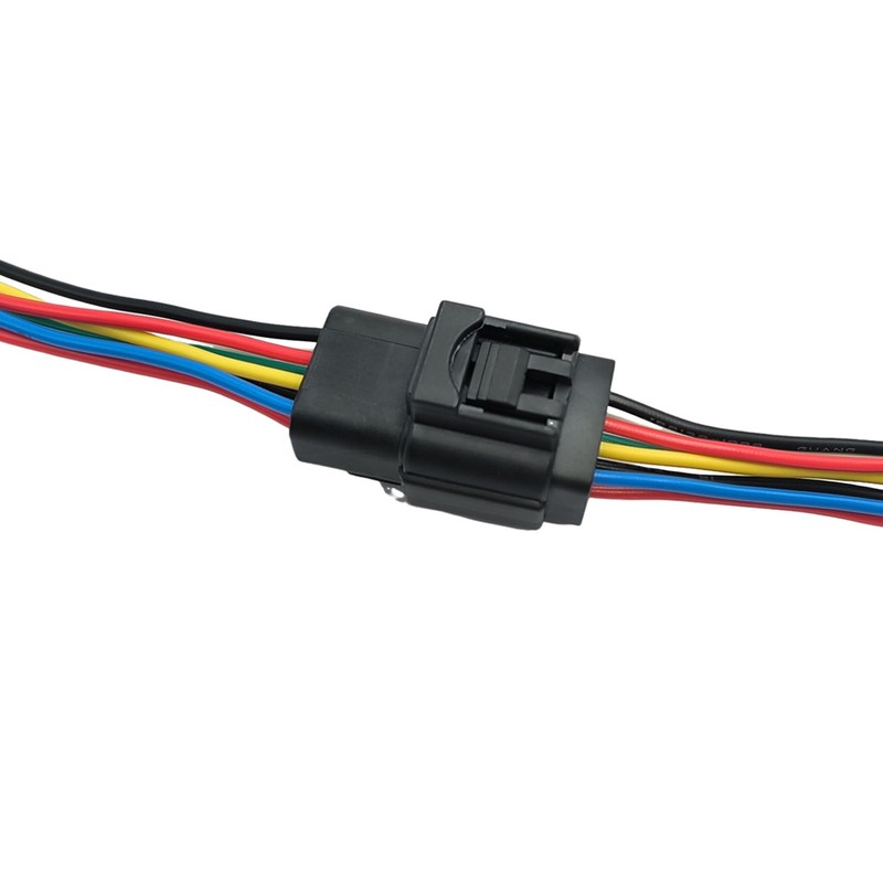 1 Set 8 Pin Car Engineering Waterproof Electrical Wire Cable