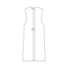 MONTBLANC Unisex Preventive Clothes, White, L 84-291